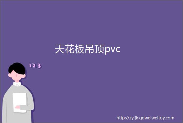 天花板吊顶pvc